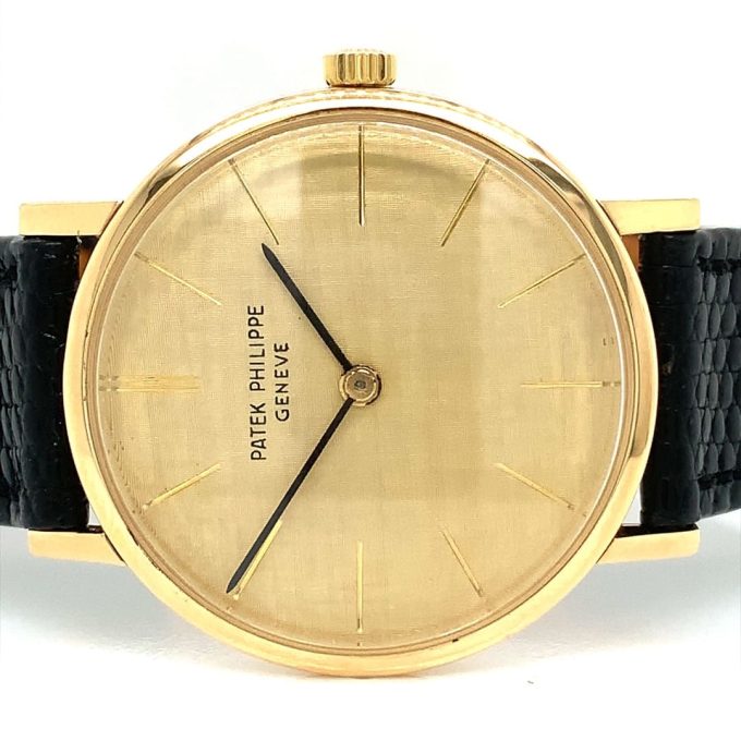Patek Philippe Calatrava 18ct Gold Watch 3426