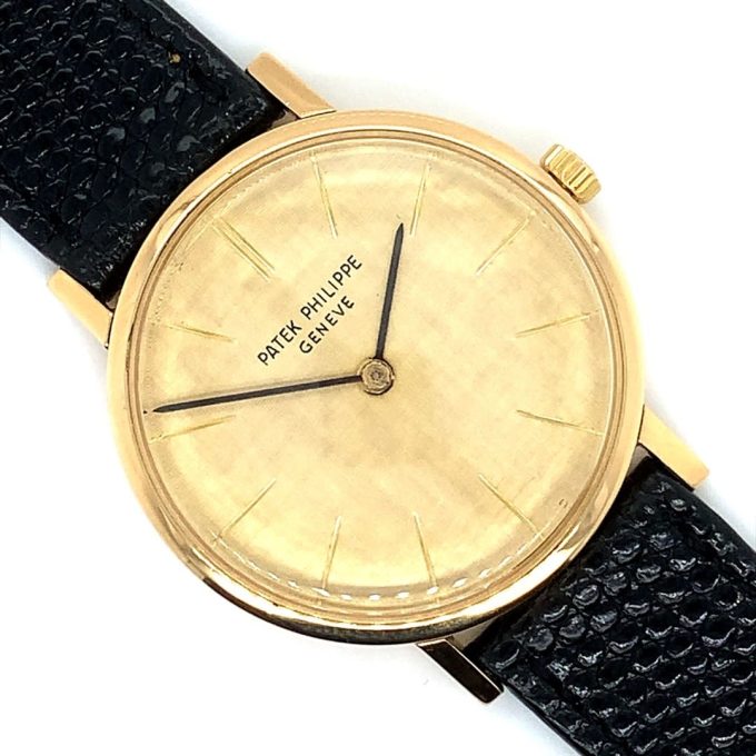 Patek Philippe Calatrava 18ct Gold Watch 3426