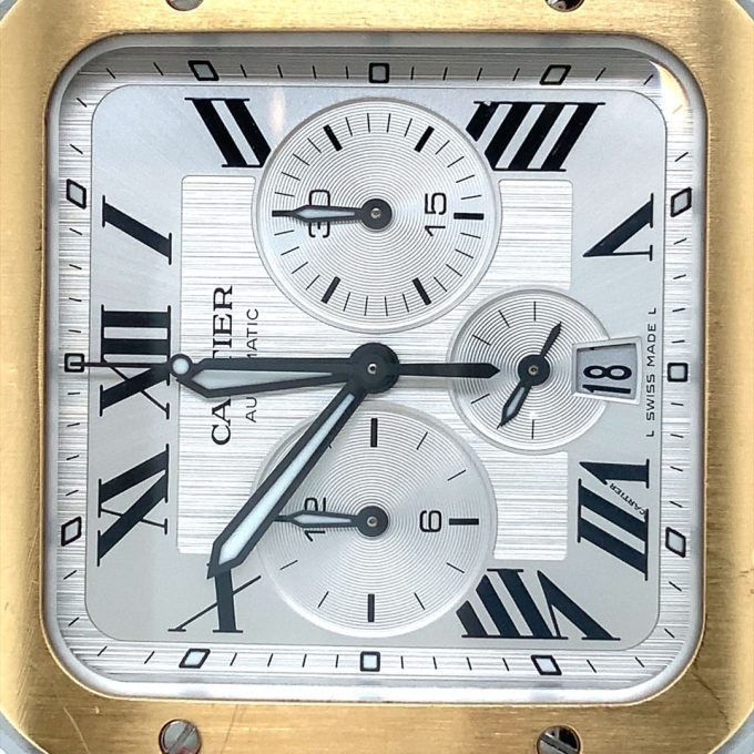 Santos De Cartier Chronograph Watch W2SA0008