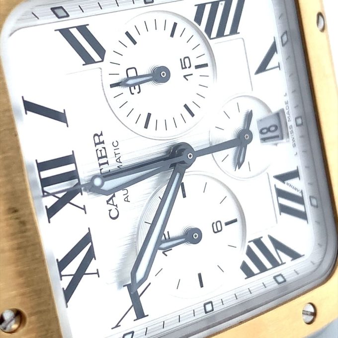 Santos De Cartier Chronograph Watch W2SA0008