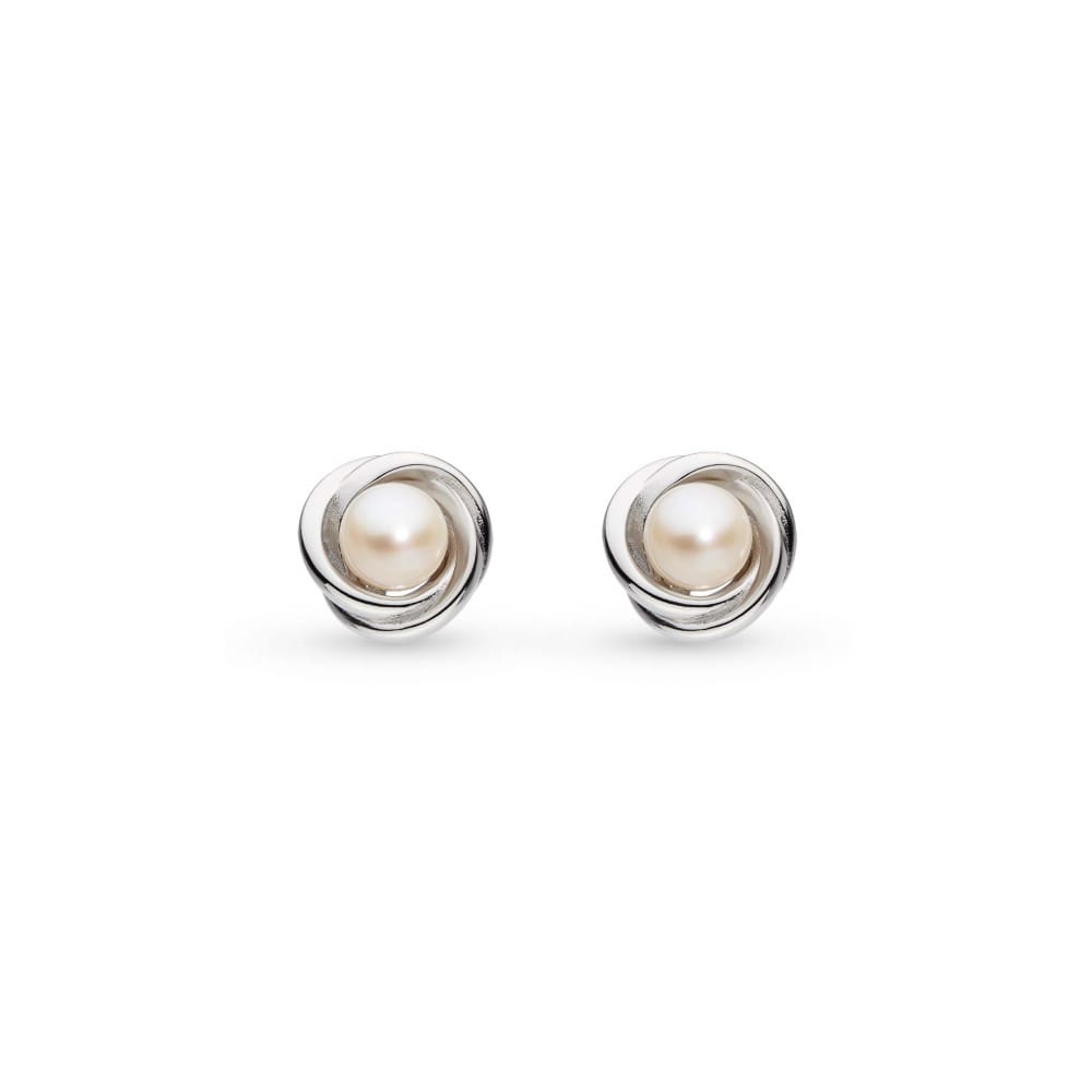 Kit Heath Trilogy Pearl Stud Earrings