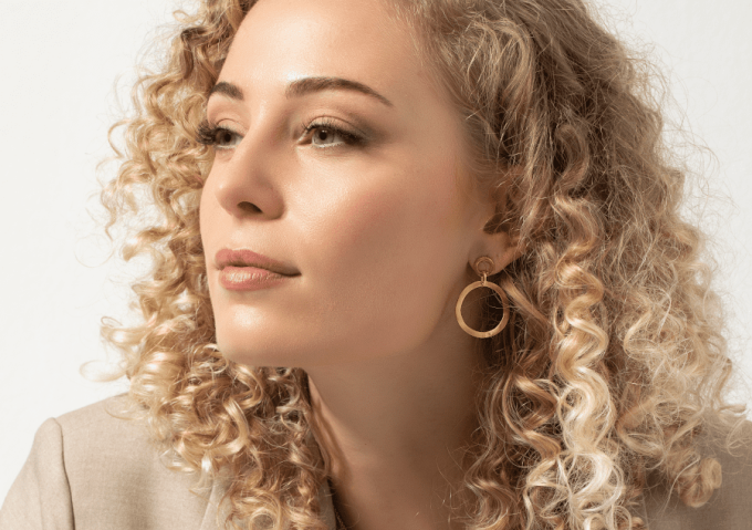 Bastian Yellow Gold Plate Drop Earrings