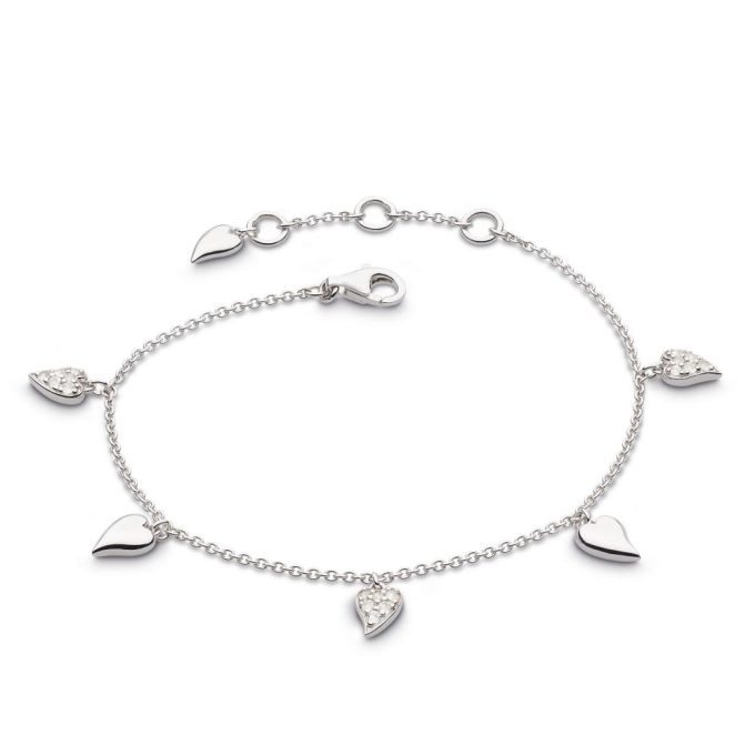 Kit Heath Heart White Topaz Bracelet