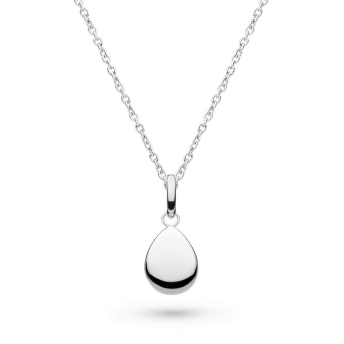 Kit Heath Droplet Silver Necklace