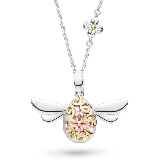 Kit Heath Flyte Rose Gold Bee Necklace