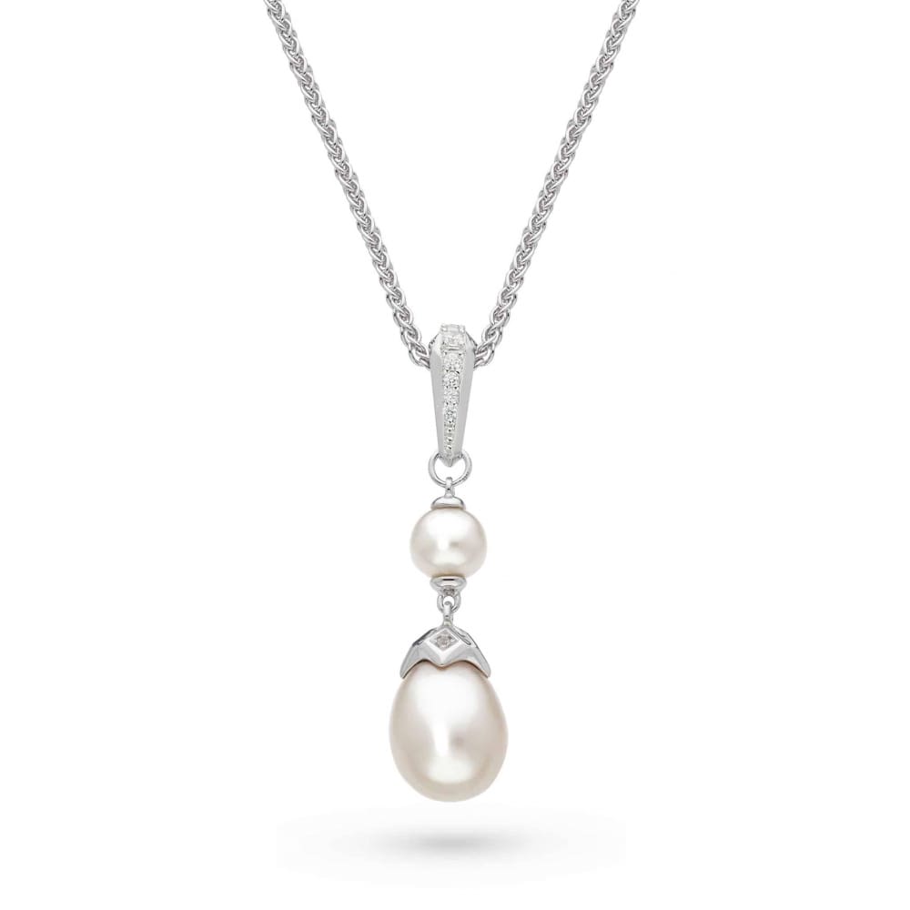Kit Heath Glitz CZ Pearl Necklace