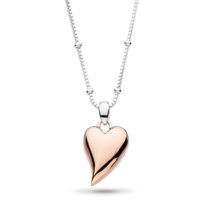 Kit Heath Desire Blush Heart Necklace