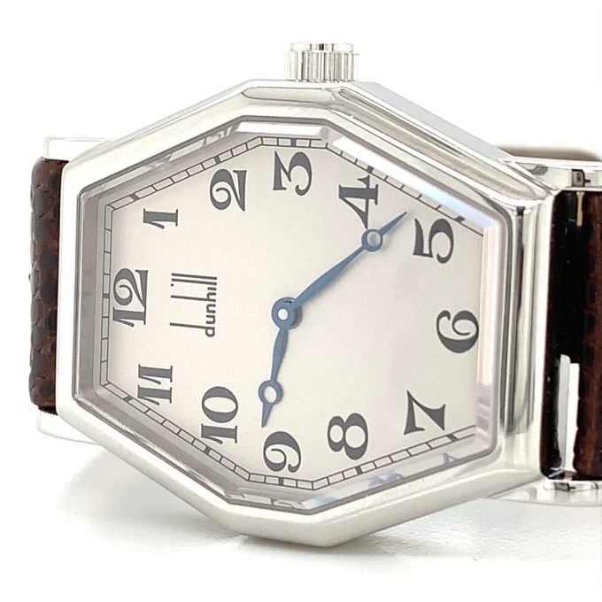 Dunhill Ladies Octagonal Steel Watch