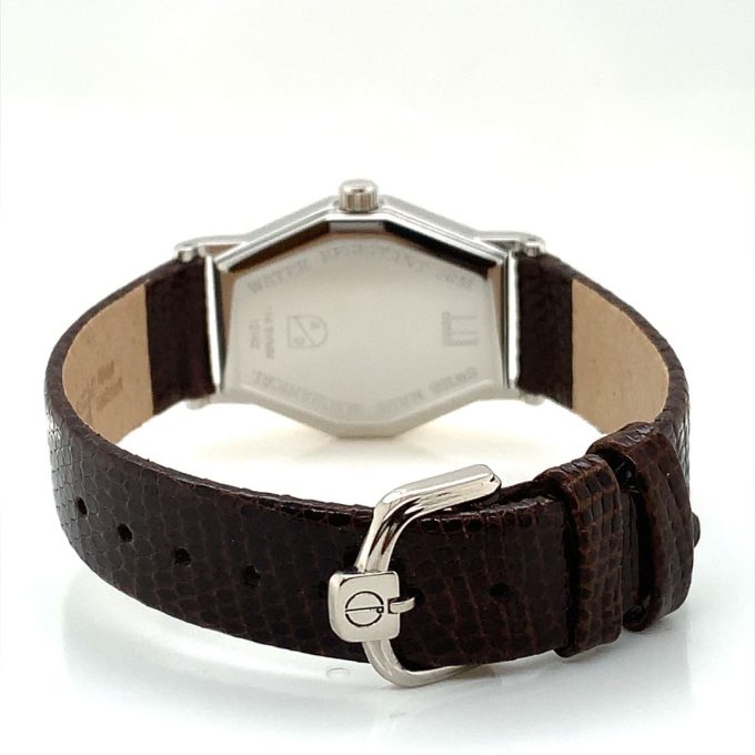Dunhill Ladies Octagonal Steel Watch