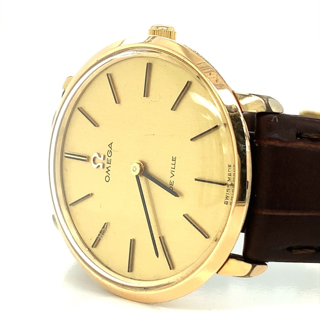 Omega De Ville Gold Capped Watch
