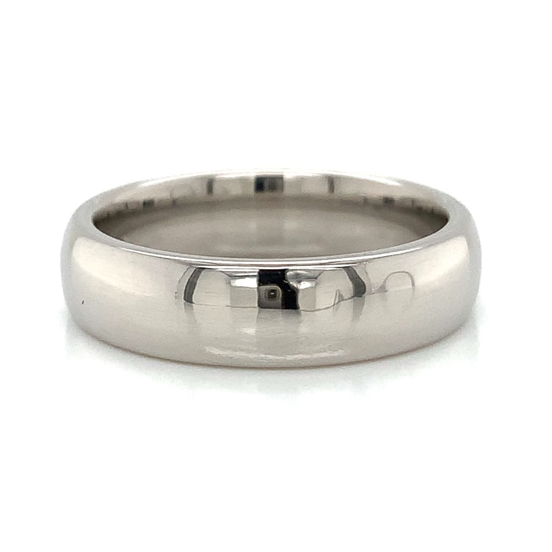Gents Heavy Weight Platinum Band