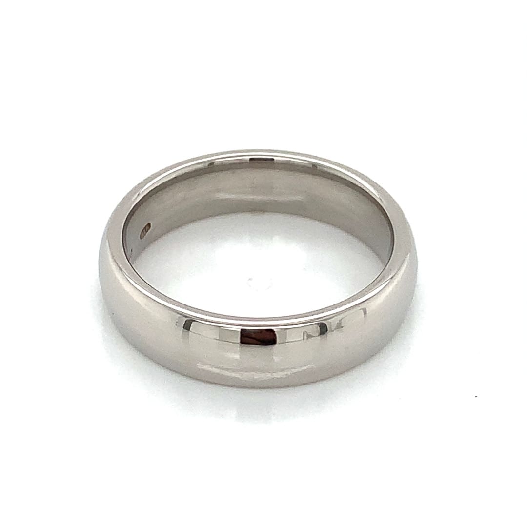 Gents Heavy Weight Platinum Band