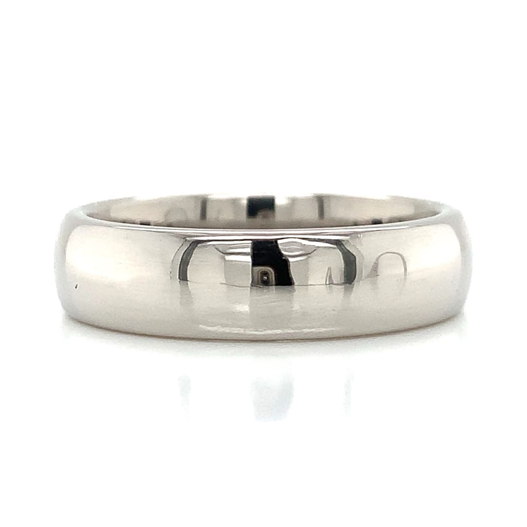 Gents Heavy Weight Platinum Band