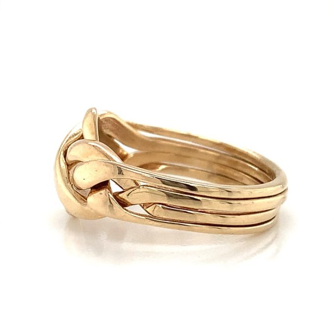 9ct Gold Puzzle Ring