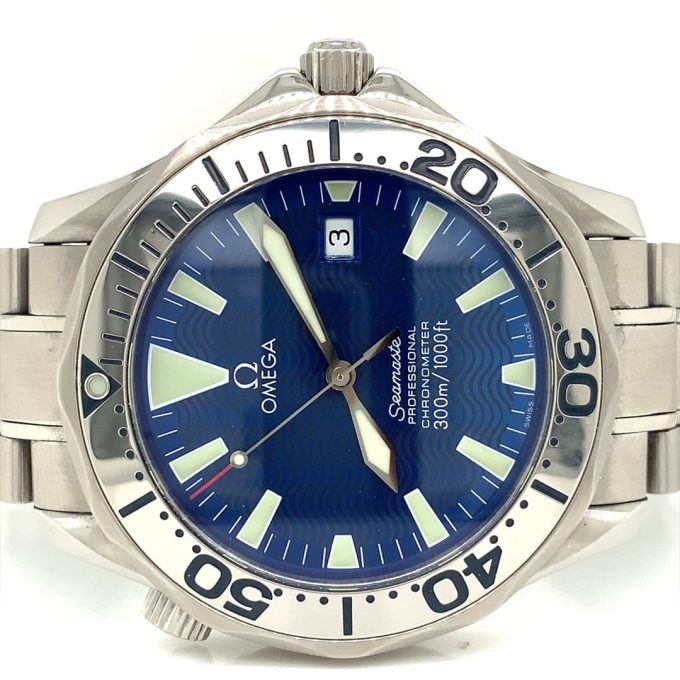 Omega Seamaster Blue Wave Diver Watch