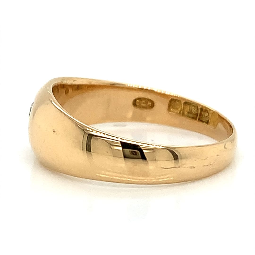 Antique Diamond Set Bombe Ring