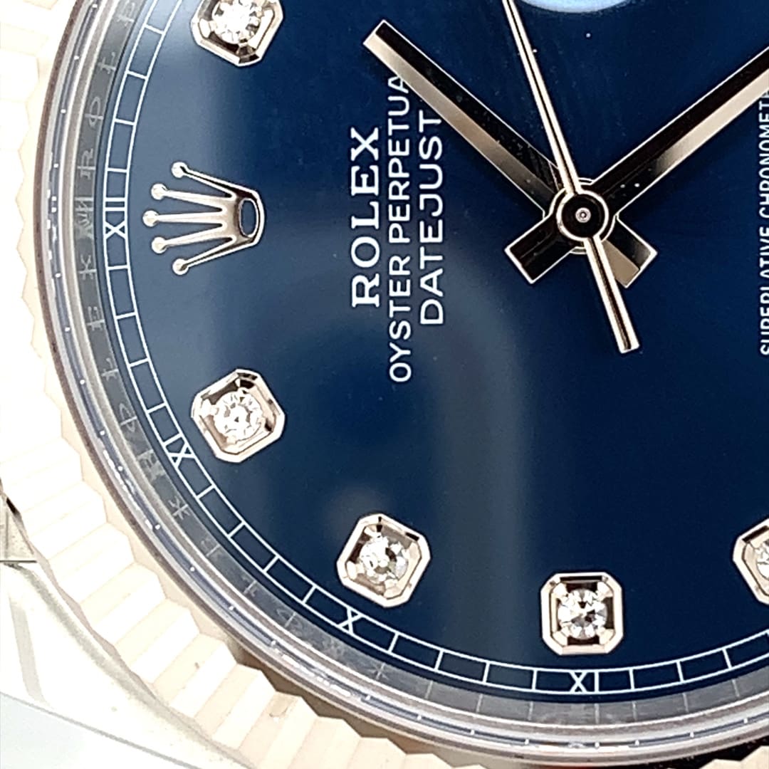 Rolex Diamond Dial DateJust Watch