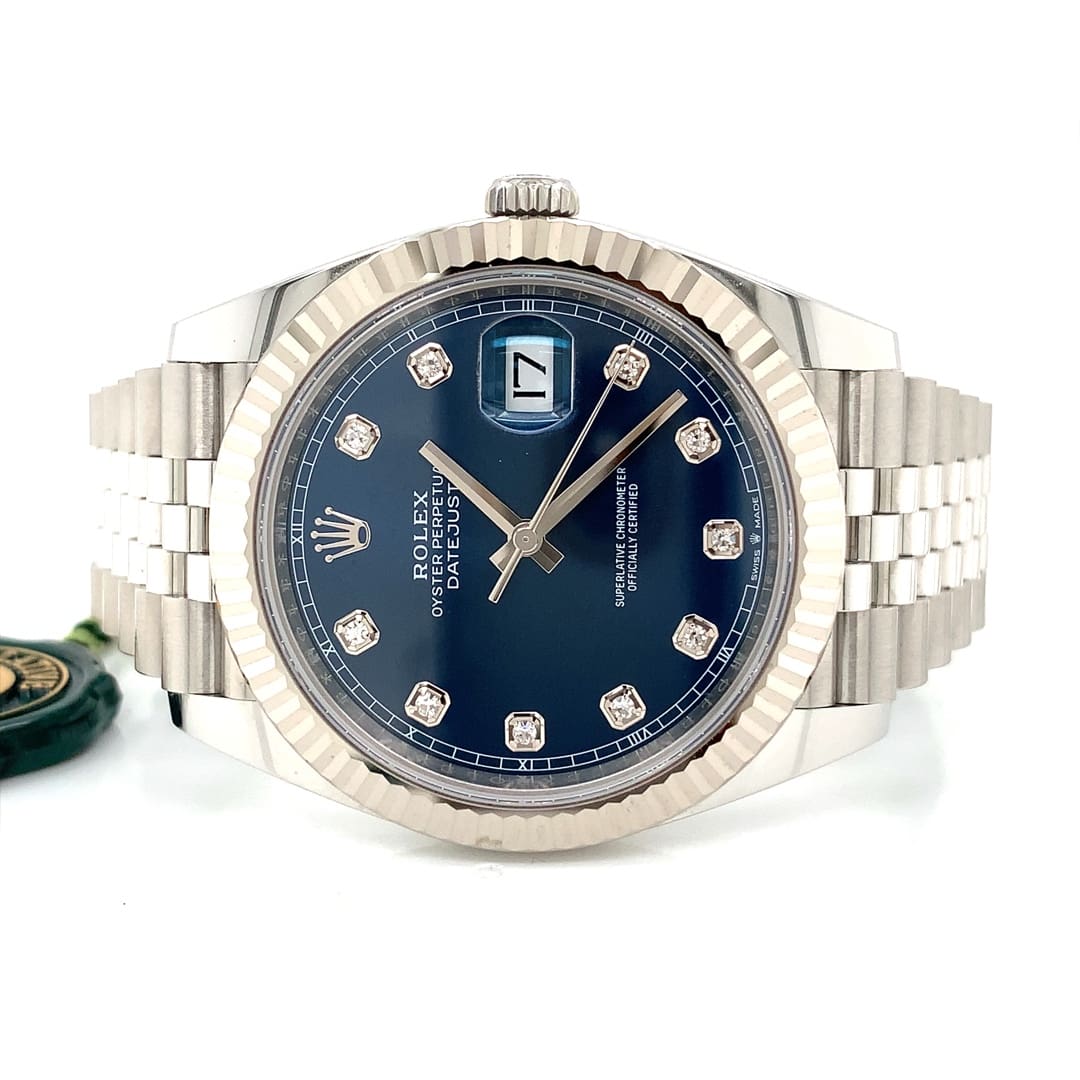 Rolex Diamond Dial DateJust Watch