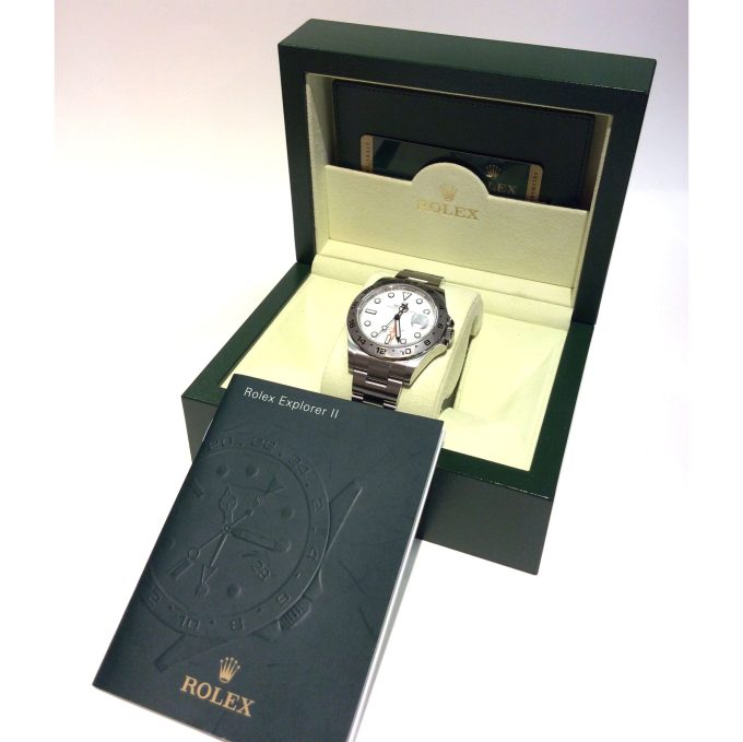 Rolex Explorer II GMT Watch 216570