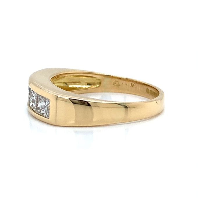 1.00ct Princess Cut Diamond Five Stone Ring