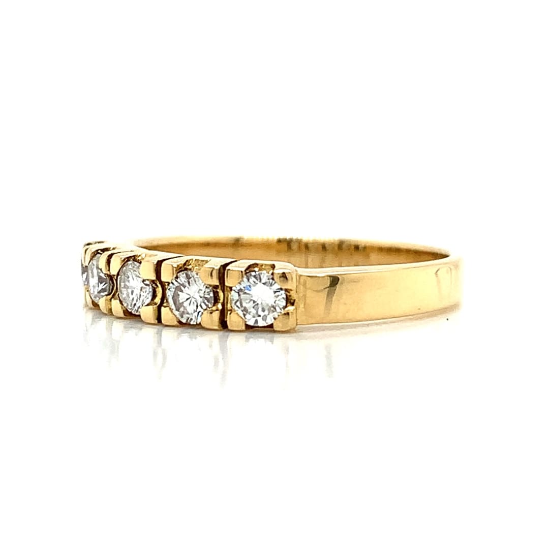 Claw Set Diamond Eternity Ring