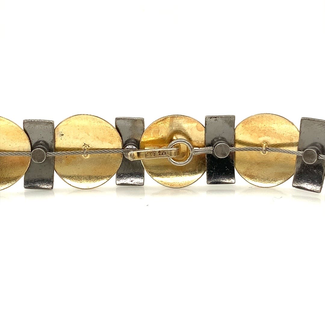 Gold Plated Hand Made Collar Necklace