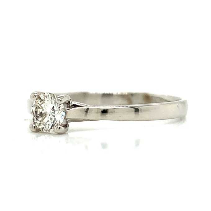 0.36ct Diamond 18ct Gold Solitaire Ring