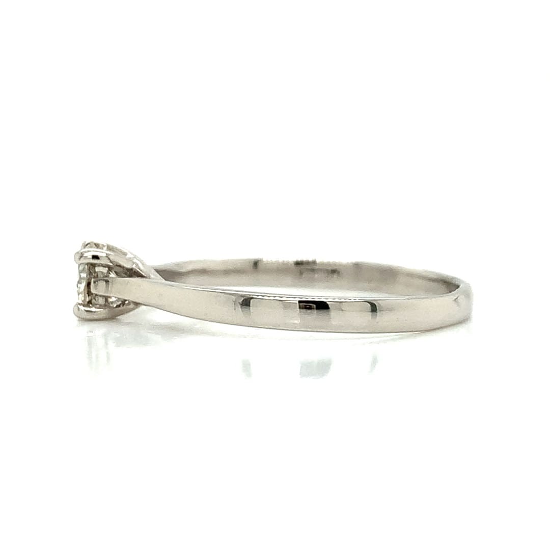 0.36ct Diamond 18ct Gold Solitaire Ring
