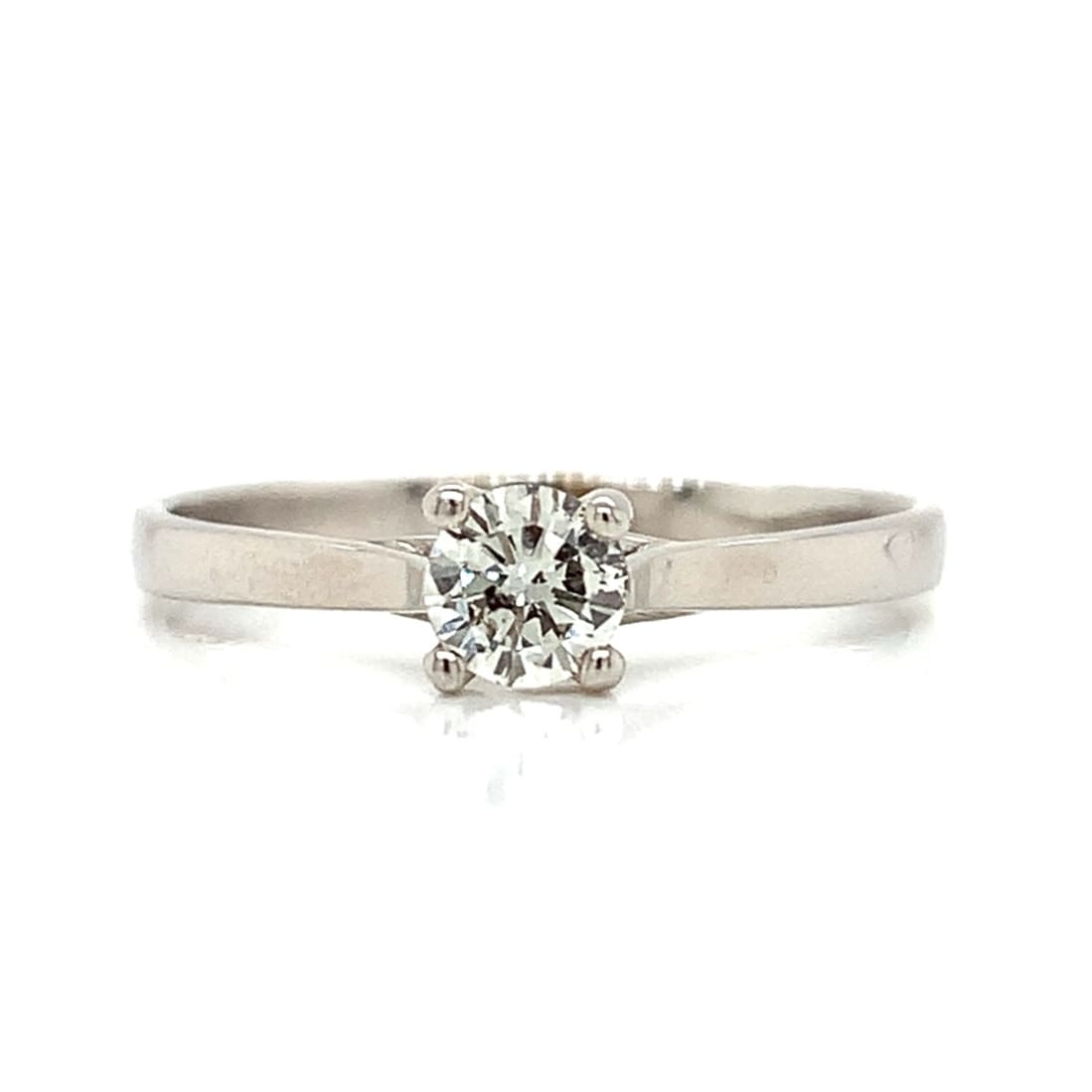 0.36ct Diamond 18ct Gold Solitaire Ring