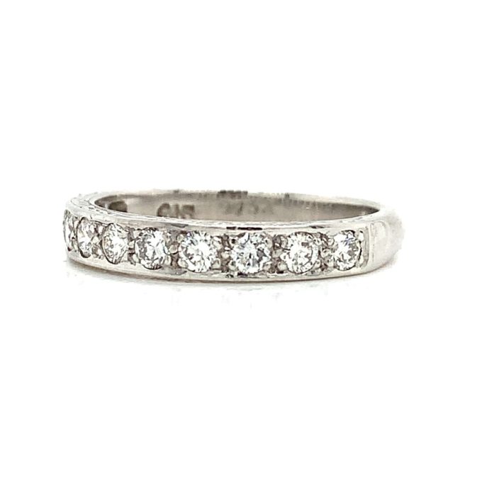 0.50ct Diamond & Platinum Eternity Ring