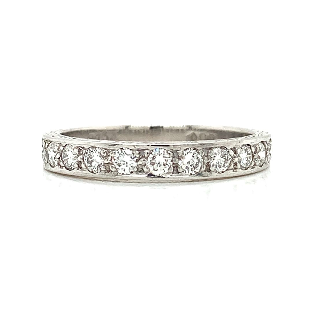 0.50ct Diamond & Platinum Eternity Ring