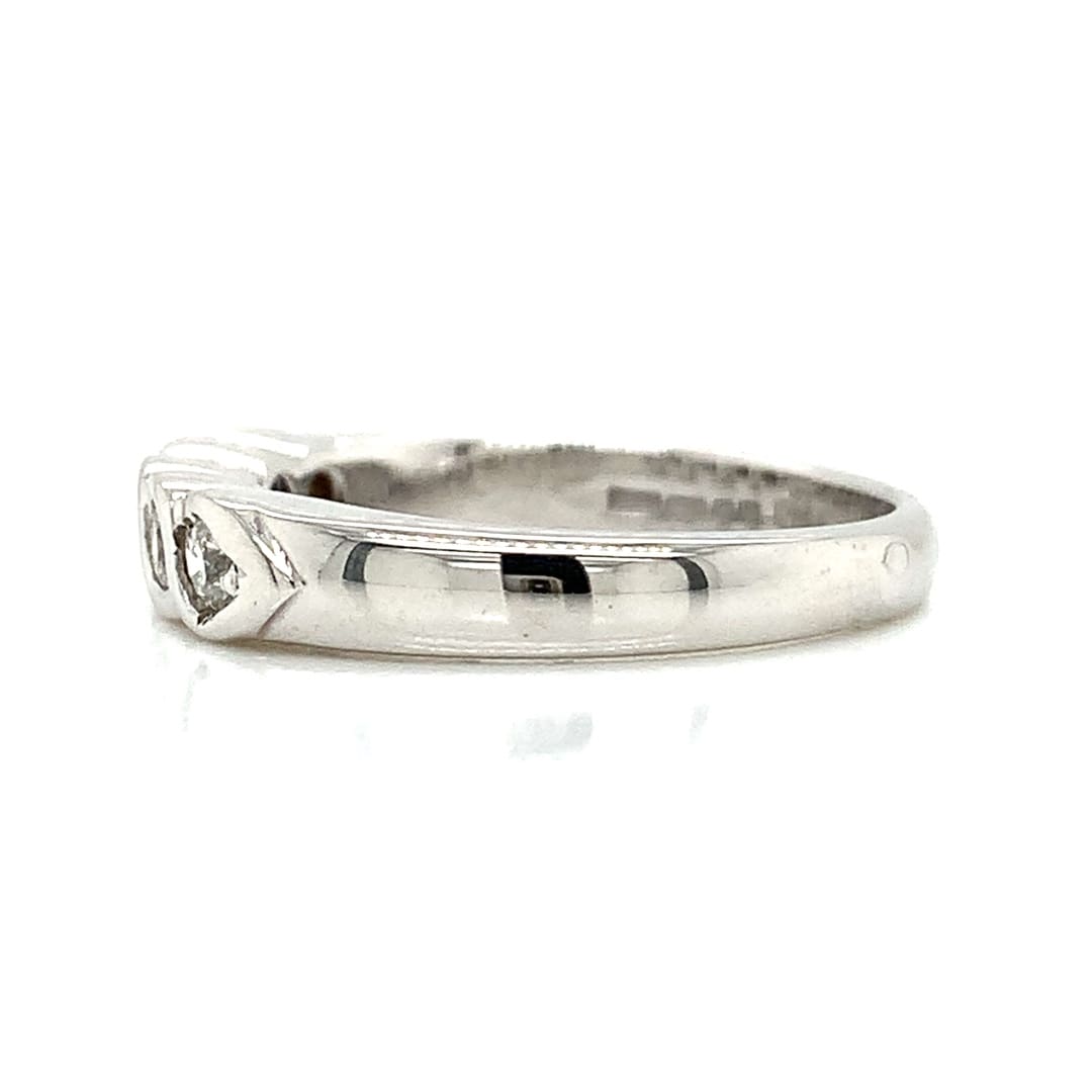 0.40ct Rub-Over Set Diamond Eternity Ring