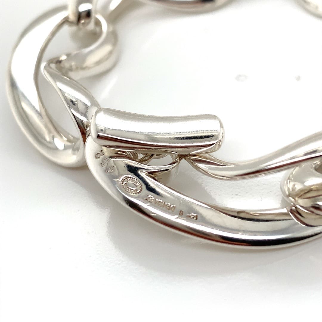 Georg Jensen Silver Infinity Link Bracelet