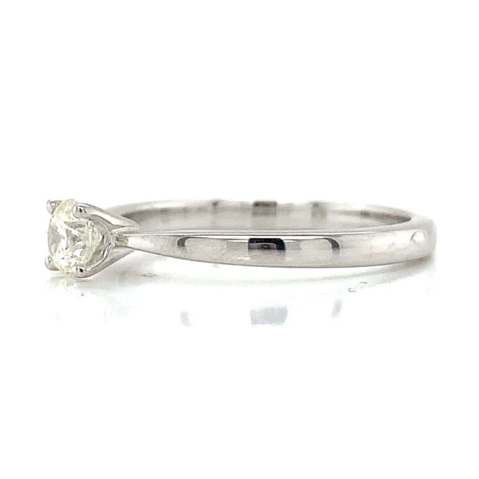 0.31ct Diamond 18ct Gold Solitaire Ring