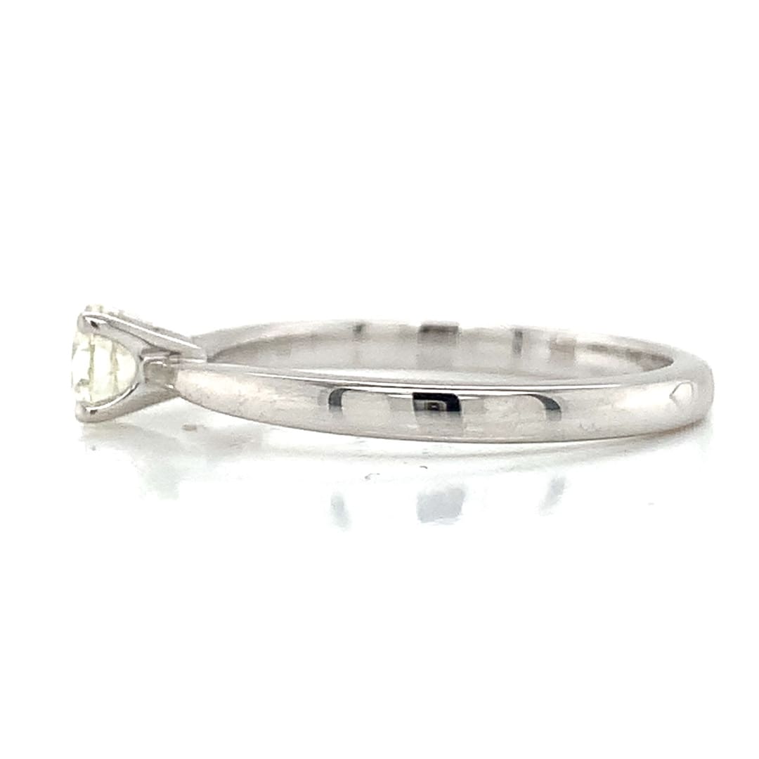 0.31ct Diamond 18ct Gold Solitaire Ring