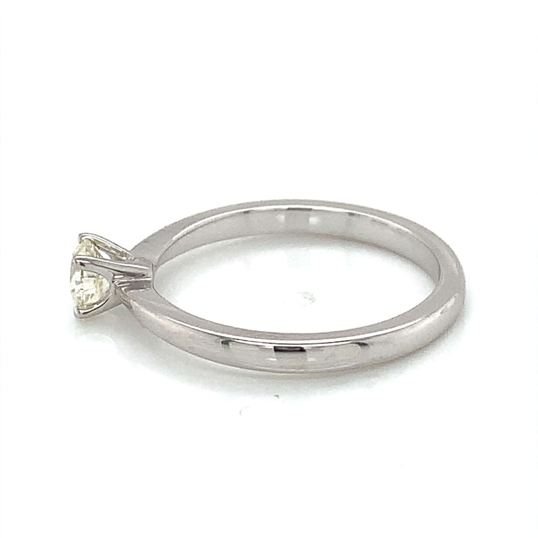 0.31ct Diamond 18ct Gold Solitaire Ring