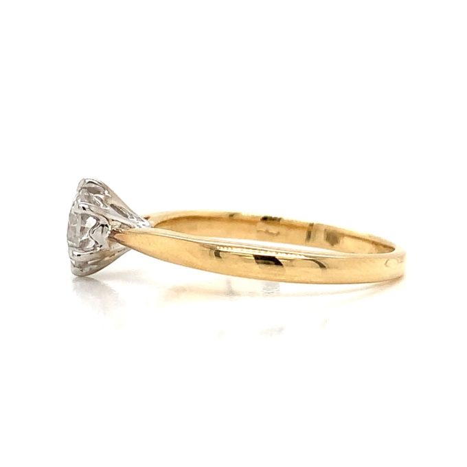 0.63ct Diamond Six Claw Solitaire Ring