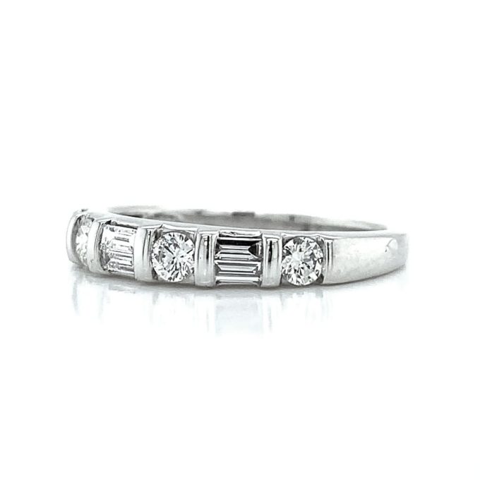 0.70ct Mixed Cut Diamond Eternity Ring