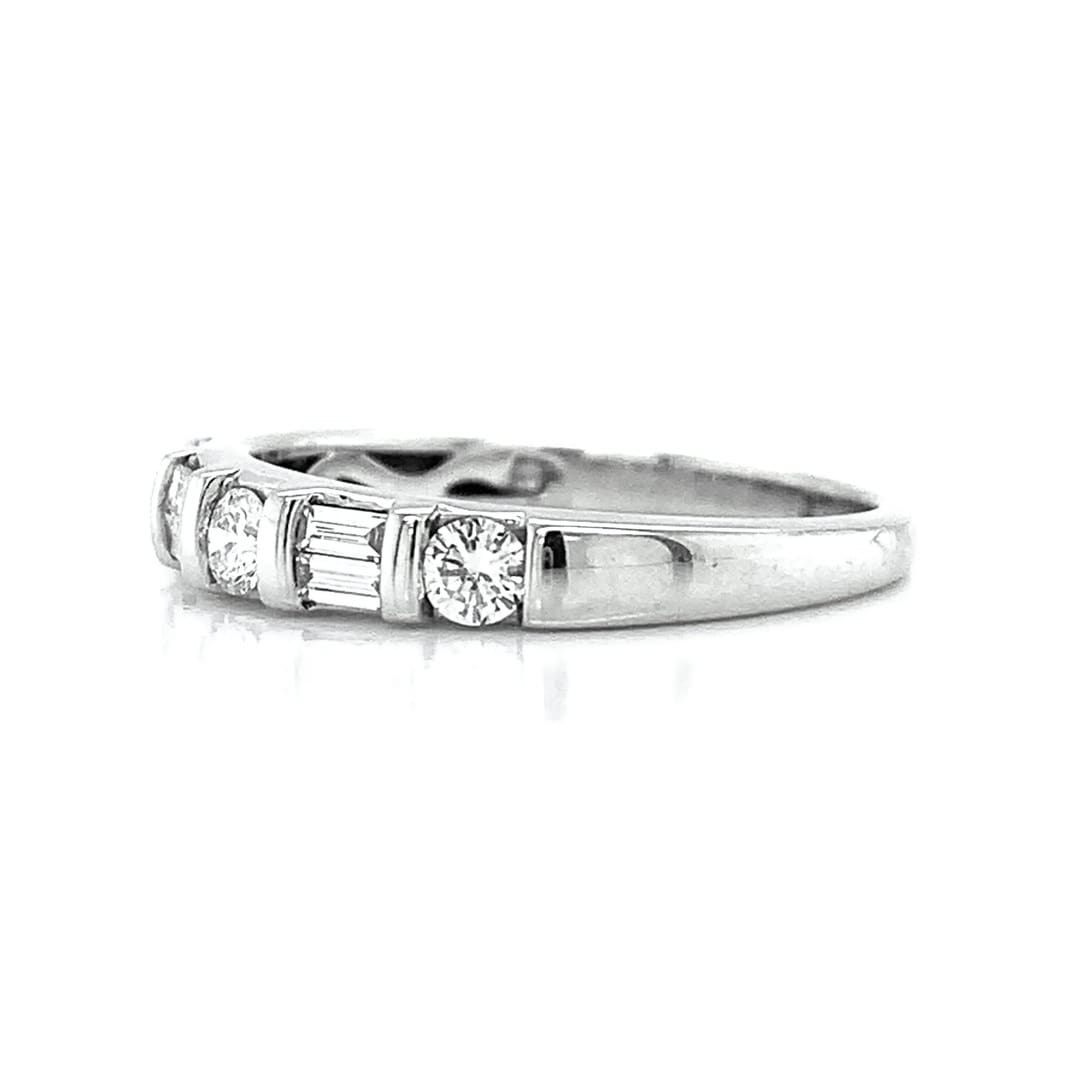 0.70ct Mixed Cut Diamond Eternity Ring