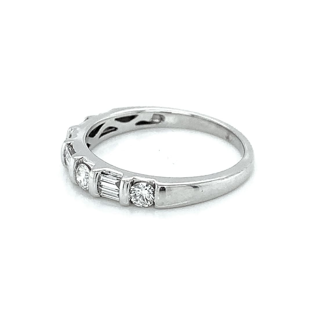 0.70ct Mixed Cut Diamond Eternity Ring