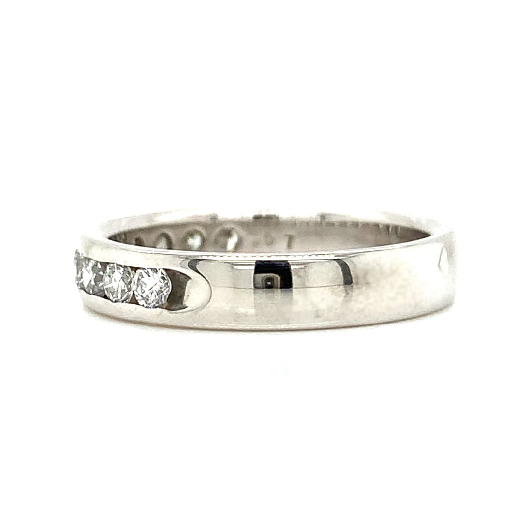 0.57ct Diamond & Platinum Eternity Ring