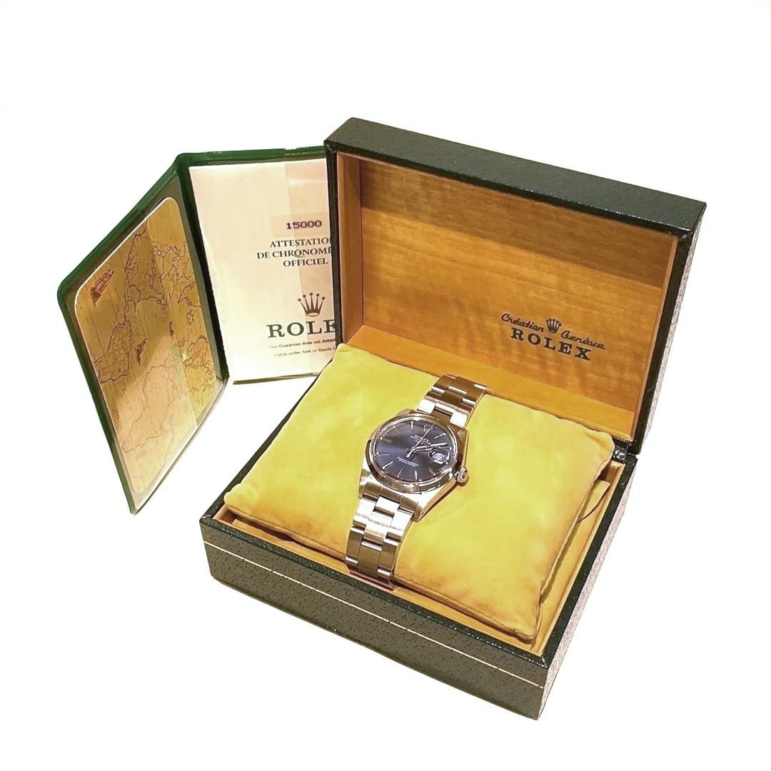 Rolex Oyster Date, Vintage 1989, Model 15000