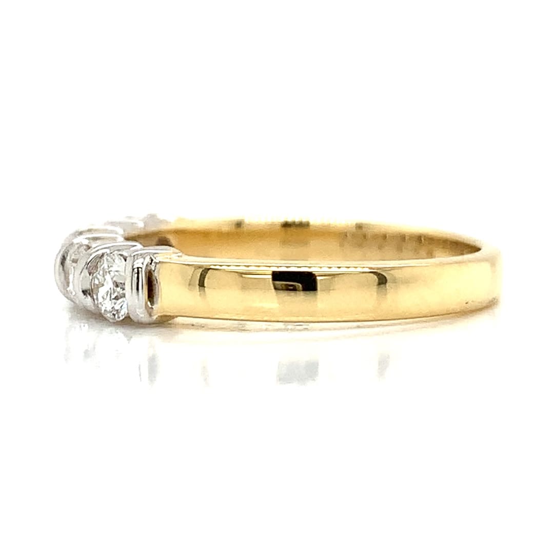 Bar Set 0.50ct Diamond Eternity Ring