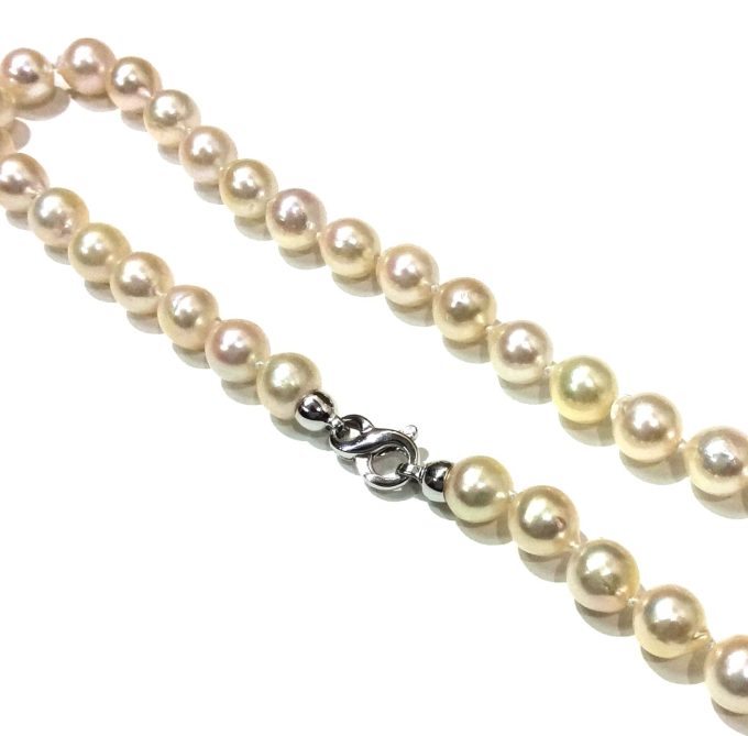 8 - 8.5mm Cultured Pearl Necklace