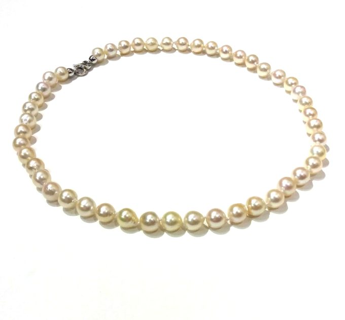 8 - 8.5mm Cultured Pearl Necklace