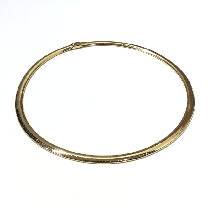 Italian Made 14ct Gold Collar Necklace
