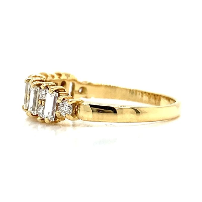 Mixed Cut Diamond Dress Ring