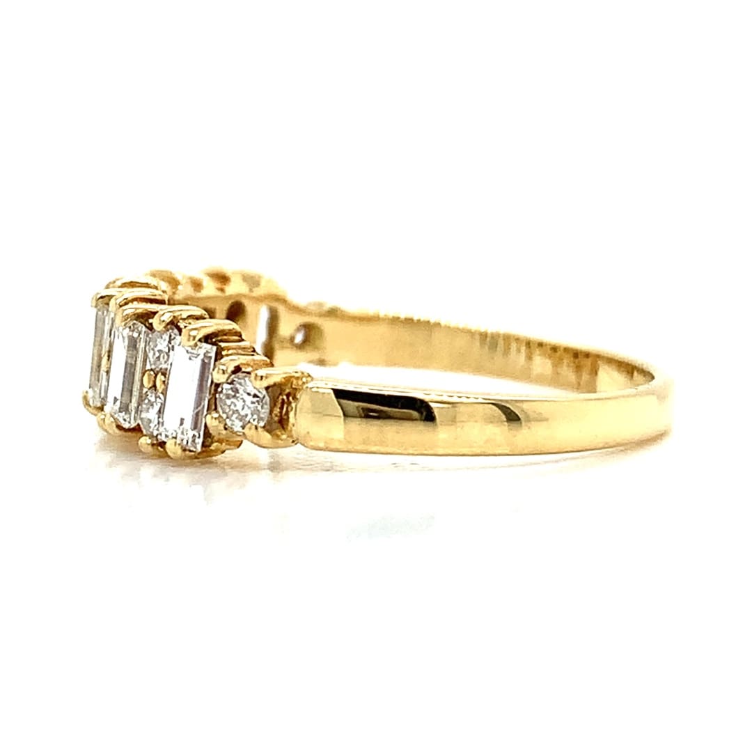 Mixed Cut Diamond Dress Ring