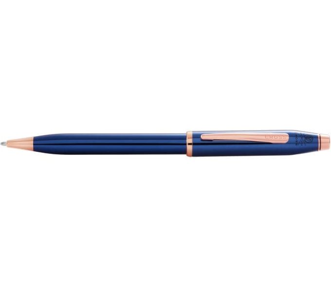 Century II Blue Lacquer Roller Ball Pen