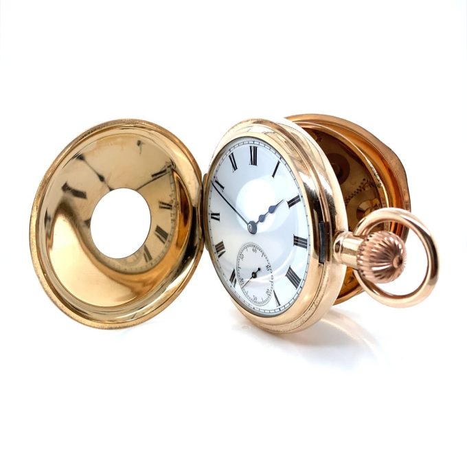 Half Hunter Pocket Watch by Waltham C1920